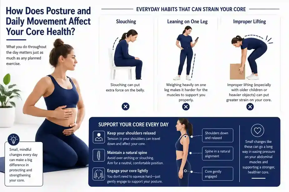 How Does Posture and Daily Movement Affect Your Core Health Daventry?