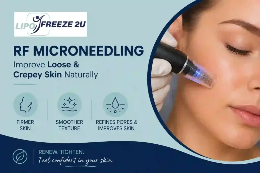 Can RF Microneedling Help Improve Loose and Crepey Skin Daventry?